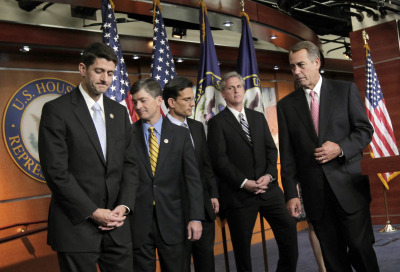 Republican all white male leadership