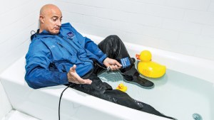 Weather Channel meteorologist Jim Cantore gets the scoop.